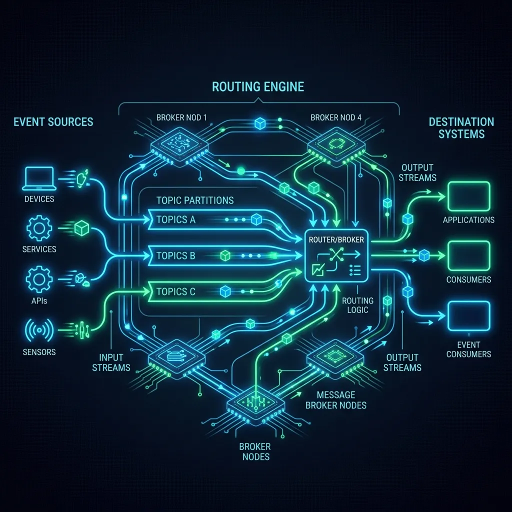 Event-Driven Message Routing Engine